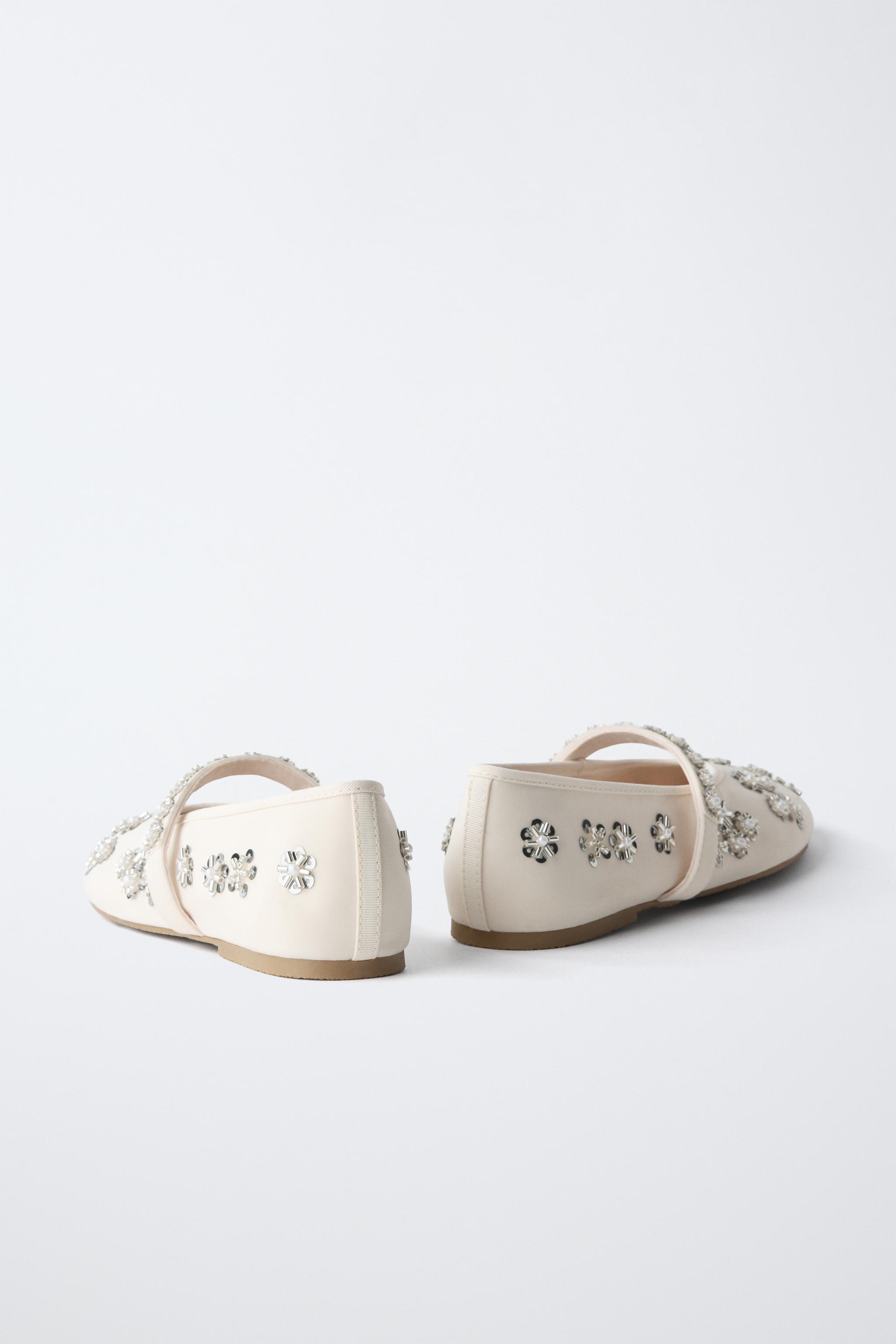 BALLERINES À STRASS